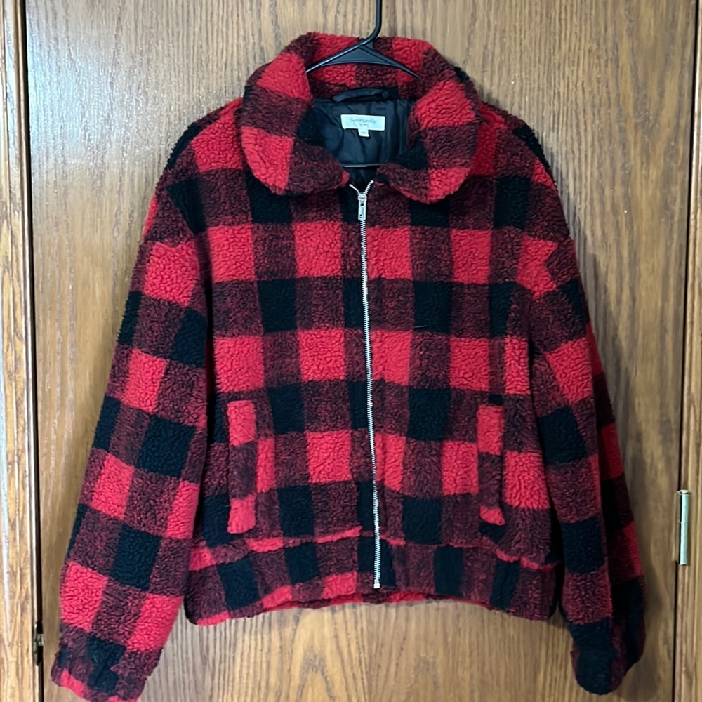 Sweet Lovely By Jen Sherpa Jacket